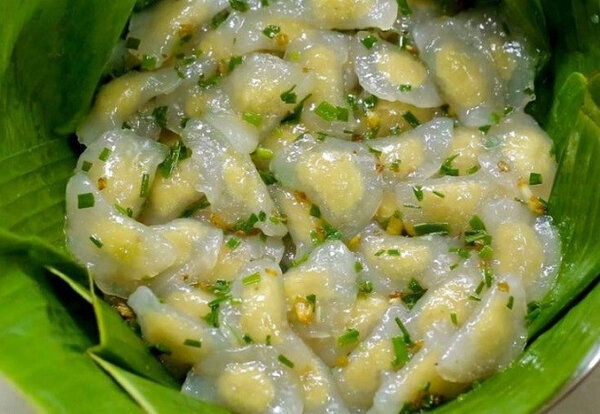 Bánh bột lọc đậu xanh phù hợp cho người ăn chay