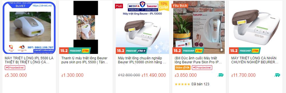 Máy Triệt Lông Mini loại Nào Tốt