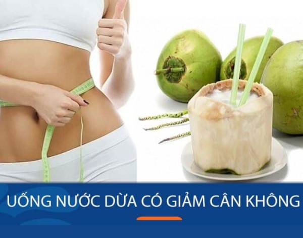 Nước dừa có giảm cân không?