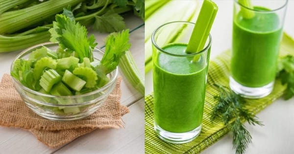 Giảm cân bằng nước cần tây