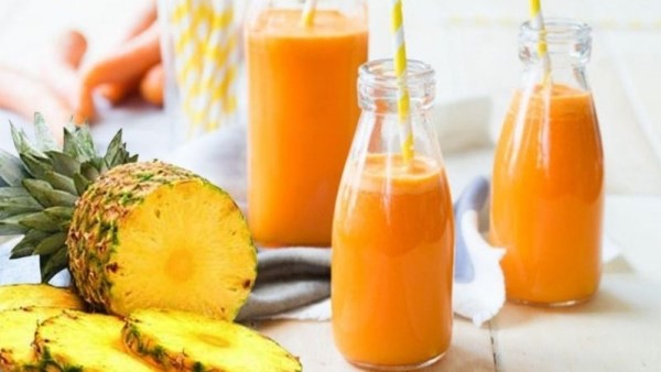 Nước ép dứa cà rốt bao nhiêu calo?