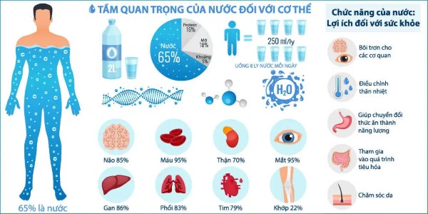 Uống nước lọc có rất nhiều tác dụng tích cực cho sức khỏe