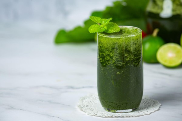 Giảm cân với rau má và chanh