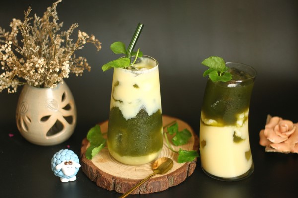 1 ly rau má đậu xanh bao nhiêu calo?