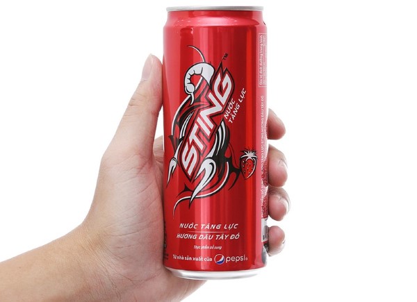 Một số lưu ý khi uống Sting