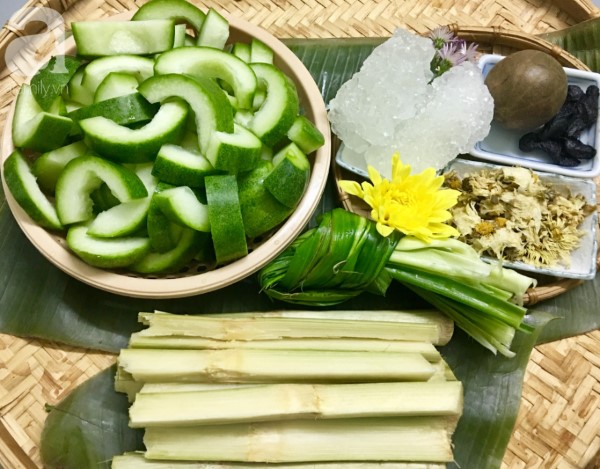 Cách làm nước sâm bí đao tại nhà